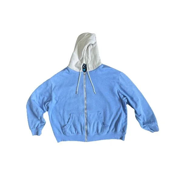 UNDERTALE Sans Fangamer Hoodie Size 6X Sherpa Lined Blue Cozy Gamer